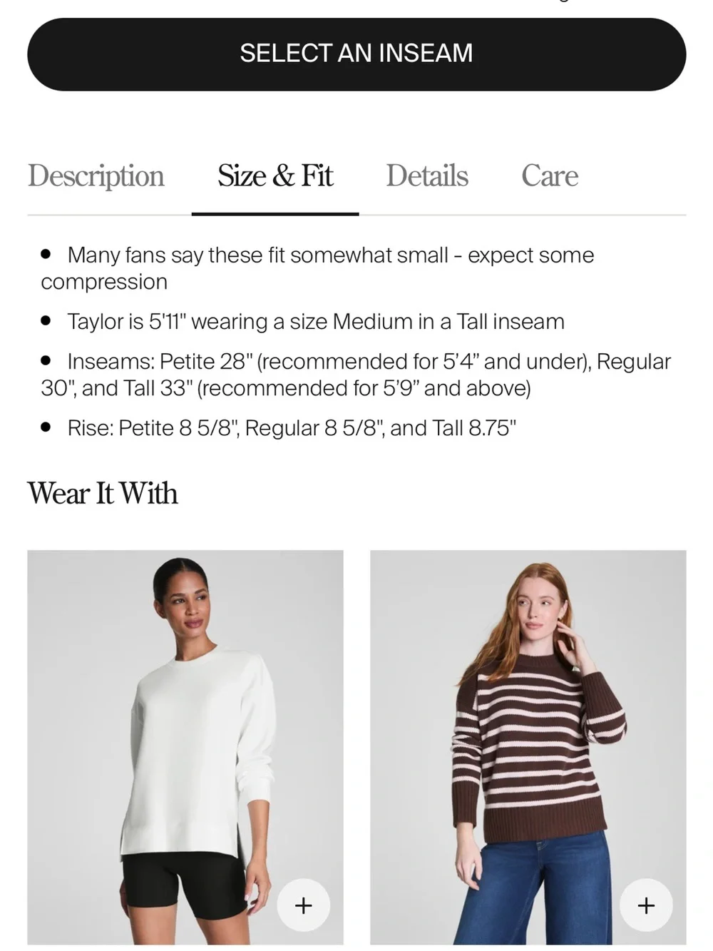 SPANX these sleek